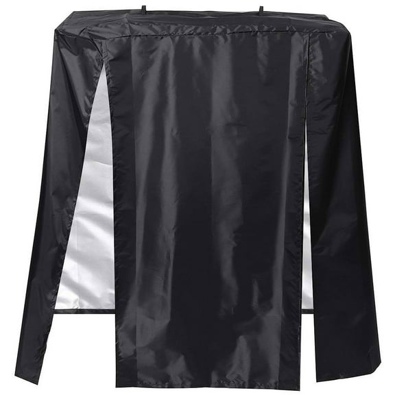 Gymnture Large Parrot Cage Cover Outdoor Shield (Black)
