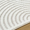 thumbnail image 6 of Mark&Day Washable Rugs, 5x7 Carter Lake Modern Beige Area Rug, Cream Beige Carpet for Living Room, Bedroom or Kitchen (5' x 7'2", Machine Washable), 6 of 7
