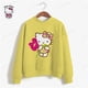 thumbnail image 3 of Camisa de HELLO KITTY para mujer, camisetas de manga larga teñidas a mano, sudaderas con capucha de otoño, sudaderas casuales holgadas, blusas, tops, 3 of 5