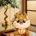 thumbnail image 3 of Juguete de peluche de dragón, animal de peluche de dragón, muñeco de dragón, muñeco de peluche de dragón chino para sofá, fiesta de primavera, decorac, 3 of 8