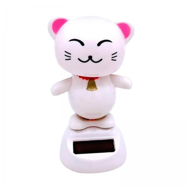 Figura de baile muñeca,accesorios para autos decoracion solar bailando,muñeca juguete moviendo la cabeza tablero ornamento,Tablero de escritorio alimentado por energía solar sacudiendo la