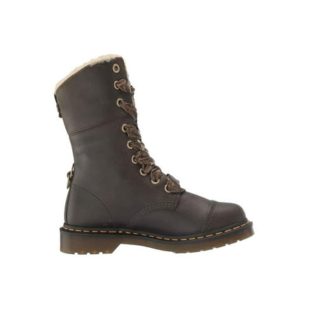 Women's Dr. Martens Aimilita 9-Eye Toe Cap Boot