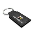 thumbnail image 2 of Dodge Scat-Pack Full Color Rectangular Black Leather Key Chain, 2 of 4