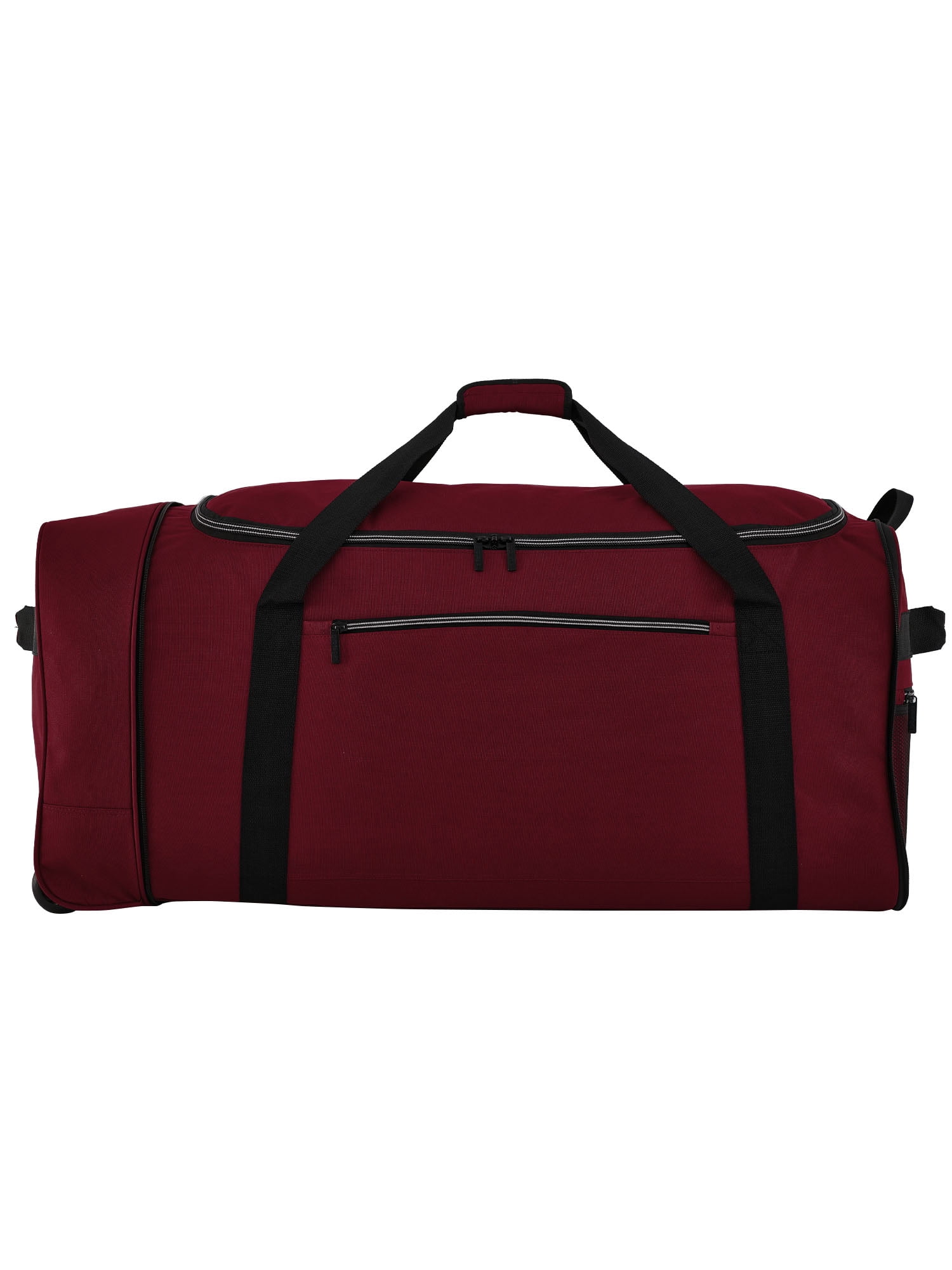 Protégé Navigation 36-inch Jumbo Tri-Fold Collapsible Rolling Locker Duffel, Red