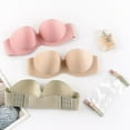 thumbnail image 5 of 1pcs Bra Push Up Clear Back Straps Wedding Party Invisible Bra Strapless Padded, 5 of 5