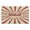 Soleil Coloré (25), variante sur Tapis de Salle de Bain Bohème Semi-Rond - Antidérapant et Mignon, Parfait pour la Chambre Bohème, Déco Maison, Tapis de Douche, Lavable, Design Rétro Soleil, Rehausse Votre Espace, 20x32 Pouces