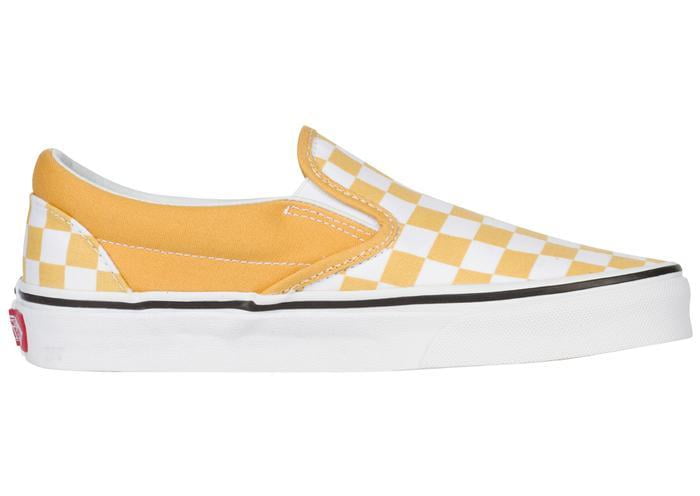 ochre vans slip on
