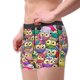 thumbnail image 2 of Fotbe Cute Cartoon Owls Calzoncillos Tipo Boxer con Bolsa de Soporte Total para Hombre, X-Temp Fresco, Transpirable y de Secado Rápido-XX-Large, 2 of 5