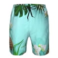 thumbnail image 3 of Fotbe Tropical Pineapple Trajes de Baño Estampados para Hombre, Shorts de Verano de Secado Rápido, Ropa de Playa, Bañadores-XX-Large, 3 of 6