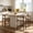 Linen, variant on COOLHUT 26" Barrel Bar Stool, Counter Height Bar Stool with Linen Fabric, Upholstered Barstools for Kitchen Island or Home Bar, 1 Piece, White
