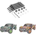 thumbnail image 2 of 4 piezas de eje de transmisión CVD trasero de metal para coche de actualización RC Slash Stampede Hoss VXL 1/10, gris, 2 of 5