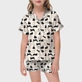 thumbnail image 1 of WEAIXIMIUNG Children's Easter DIY Hand Painted Home Outfit Set With Colorful Pajamas Girls Can Play And Wear It Daily 160, 1 of 5