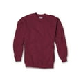 thumbnail image 1 of Hanes Chandail à Col Rond pour Adulte en Coton Ultime, 3TG, Bordeaux, 1 of 1