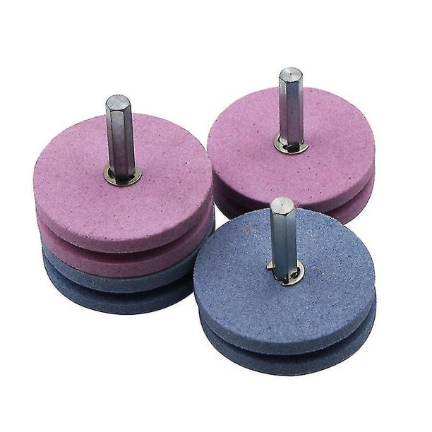 4 Afiladores De Cuchillas De Cortacésped De Doble Capa, Resistentes Al Desgaste Adecuados Para La Mayoría De Los Taladros Eléctricos O Taladros Manuales Profesionales Accesorio De Taladro Girator