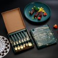 thumbnail image 4 of 1/6PCS Soup Spoons Round Stainless Steel Bouillon Spoon Serving Table 9CR7 D9B6, 4 of 9