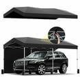 thumbnail image 6 of COBIZI 10x20 Pop-up Canopy Tent, Waterproof, UPF 50, 2 Sidewalls, Center Lock, Black, 6 of 11