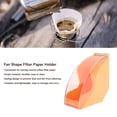 thumbnail image 3 of Coffee Filter Paper Holder,Fan Shaped Acrylic Coffee Filter Paper Organizer Coffee Filter Paper Stand Coffee Filter Paper Dispenser Coffee Filter Paper Storage Box With Dustproof, 3 of 8