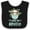 Black and White, variant on Inktastic Teacup Raccoon I Love My Abuelo Boys or Girls Baby Bib