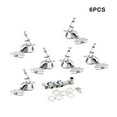 thumbnail image 4 of mmirethe 6pcs Guitar Tuner Pegs Set Modified Parts Guitars Accessories Universal Machine Head Tuning Peg Instrument Fitting Silver, 4 of 6