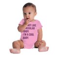 thumbnail image 4 of I'm a Cool Baby Funny Movie Quote Romper Boys or Girls Infant Baby Brisco Brands NB, 4 of 6