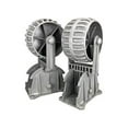 thumbnail image 1 of Pactrade Marine Roues de Canot Pneumatiques Rétractables Paire de Roues de Lancement en Nylon pour Bateau/bateau Dolly, 1 of 4