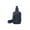 Blue, variant on Boovnll Crossbody Bag, Men's Leather Membrane Chest Bag Small Shoulder Backpack Water-Repellent Travel Backpack Crossbody Chest Bag Small Travel Backpack, Sling Bag for Men, Sling Bag