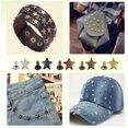 100Pieces Practical Iron Star Rivets Portable Jewelry Making Set Metal ...