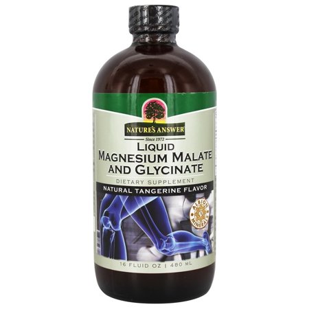 Nature's Answer - Liquid Magnesium Malate and Glycinate Natural ...