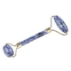 thumbnail image 1 of Rodillo de belleza de doble cabeza de Jade Artificial, herramienta de masaje antienvejecimiento para cara, ojos y cuello, 1 unidad (azul), 1 of 11