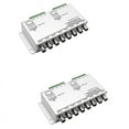 thumbnail image 1 of 2X 8- UTP 720P/1080P HD Passive Video Balun Transceiver,BNC to Cat5/5E/6 RJ45(T568B)UTP Cable Converter Video, 1 of 7