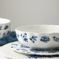 thumbnail image 6 of Stone Lain Fiore 24-Piece Dinnerware Set New Bone China, Service for 8, Blue, 6 of 6