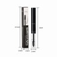 thumbnail image 3 of potrochi Double-Ended Tinted Eyebrow Gel, Waterproof, SmudgeProof Brow Glue with Brush, Quick-Drying, 24HR Brows Makeup for Natural Full Brows, 3D Eyebrow Mascara for Women (B), 3 of 5