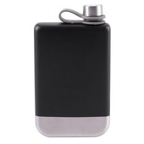 Qtmnekly 9 Oz Stainless Steel 304 Hip Flask Whiskey Wine Bottle Alcohol Pocket Flagon For Gifts