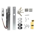 thumbnail image 1 of Cerradura de perno eléctrico DC12V con llave, protección de circuito de tipo estrecho, cerrojo de mortaja eléctrico para puerta de madera y puerta de vidrio, 1 of 5