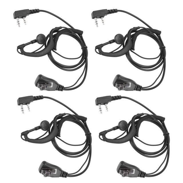 Auricular Walkie Talkie, 4 juegos G‑Q Walkie‑Talkie Auriculares colgantes Auriculares con cabeza K Estética elegante