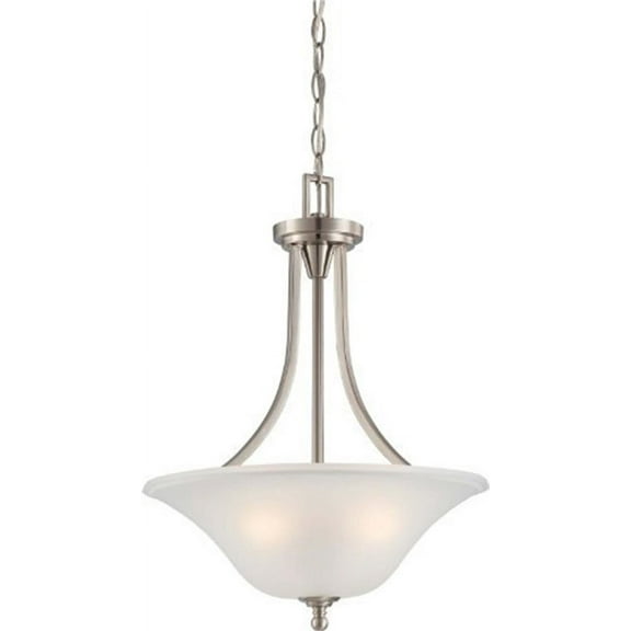 Nuvo 60-4147 - Surrey - 3 Light Pendant Fixture w/ Frosted Glass