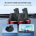 thumbnail image 4 of Car Phone Stand Suction Cup Instrument Panel 360 Metal Rotating Auto Navigation Shock Avoidance Car Stand, 4 of 8