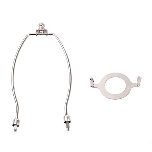 Lamp Parts 7 Shade Harp Holder And E26 Socket Uno Fitter Adapter Converter Finial Set 7inch Tall 1 16 I D Detachable Canada Lamp Parts 7 Shade Harp Holder, Use Uno Shade On Harp Lamp