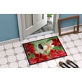 thumbnail image 4 of Carolines Treasures CK1329JMAT Pekingese Poinsettas Door Mat Indoor Rug or Outdoor Welcome Mat 24x36 Doormat  36"L x, 4 of 4