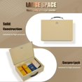thumbnail image 3 of Fire Resistant Safe Fire Safe Box with Key Lock for Home Office Security Storage for Valuables Documents, 3 of 6