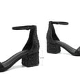thumbnail image 2 of BURUDANI Women's Low Heels Classic Open Toe Block Chunky Heel Sandals Wedding Dress Pumps Shoes, 2 of 10