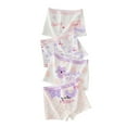 thumbnail image 2 of Bnwani Girls Underwear Summer Boxer Briefs Thin Antibacterial Printed Panties 4-Pack, 2 of 3