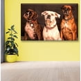 thumbnail image 2 of Cuadro Canva Pixtreats listo para Colgar tipo galería Perros Bóxer 60X90 cm, 2 of 4