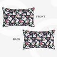 thumbnail image 4 of Kdxio Cotton Pillow Cases 20"x30" Pillowcases,Soft and Breathable Bedroom Pillow Cases-Rabbit And Rose, 4 of 8