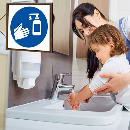 

Hand Clean Marker 35cm Double Sided Sticker Back Other Cleaning Supplies (B)