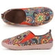 thumbnail image 3 of Mocasines Ligeros para Zapatos Planos Sin Cordones Informales Pintados Con Arte Mujer Antideslizantes Transpirables Cómodos El Uso Diario, 3 of 9