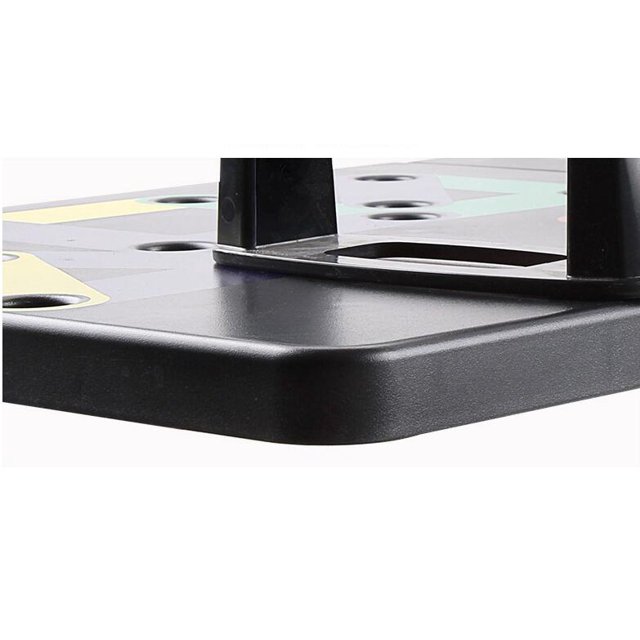 Tablero de soporte plegable 9 en 1 con asas para entrenamiento muscular, asa para entrenamiento físico, musculación, entrenamiento de fuerza. Xemadio LN-0005