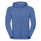 thumbnail image 1 of Russell - Sudadera con capucha y cremallera para hombre (Azul Moteado), 1 of 5