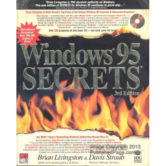 Pre-Owned Windows 95 Secrets, 9781568844534, 1568844530, Paperback, Third Edition edition