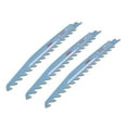 thumbnail image 2 of Blade 3 Pcs Reciprocating Saw Blade Blue 9 Inch 16TPI Carbide Cutting Reciprocating Saw Blades for Porous Concrete Red Brick, 2 of 7